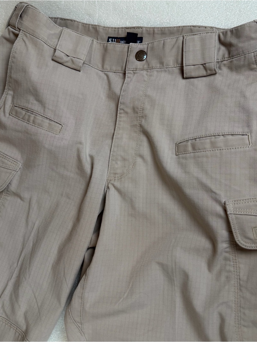 5.11 Tactical Stryke Pants Mens 32x30 Tan Cargo Ripstop Workwear 74369 Note